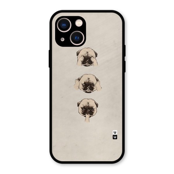 Doggo Moods Metal Back Case for iPhone 13