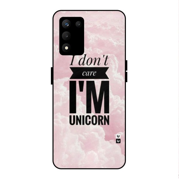 Dont Care Unicorn Metal Back Case for realme 9 5G SE