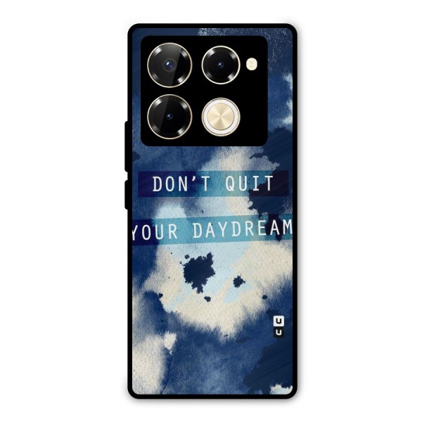 Dont Quit Metal Back Case for Infinix Note 40 Pro