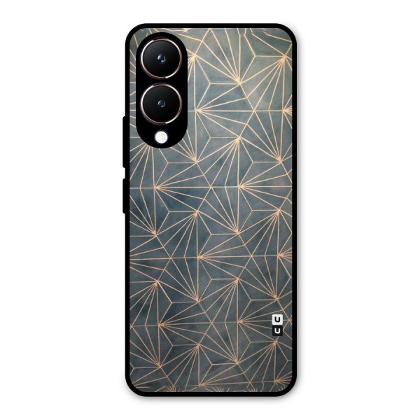 Dotted Lines Pattern Metal Back Case for Vivo Y28