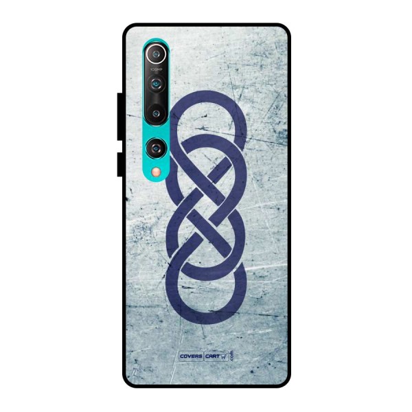 Double Infinity Rough Metal Back Case for Mi 10