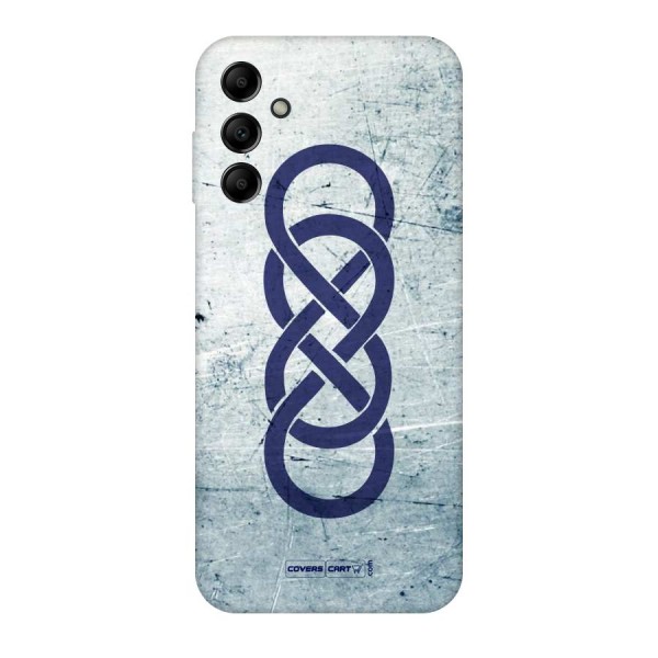 Double Infinity Rough Original Polycarbonate Back Case for Galaxy A14 5G