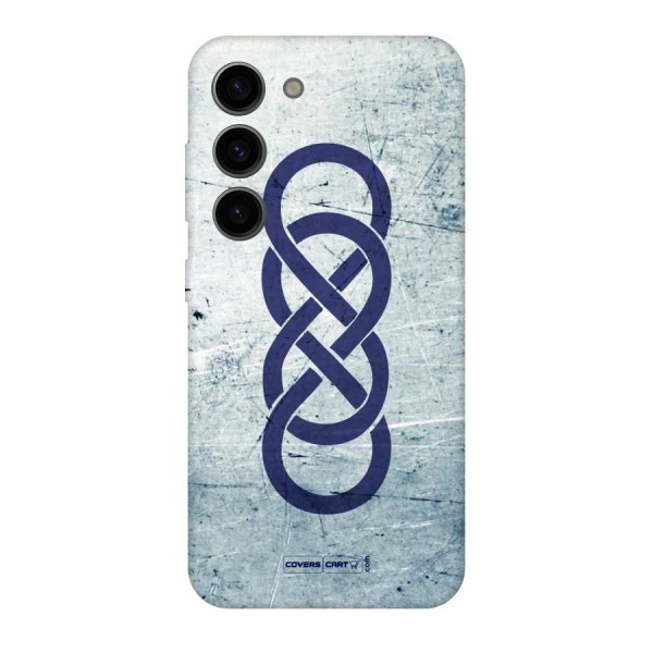 Double Infinity Rough Original Polycarbonate Back Case for Galaxy S23