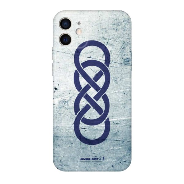 Double Infinity Rough Original Polycarbonate Back Case for iPhone 12