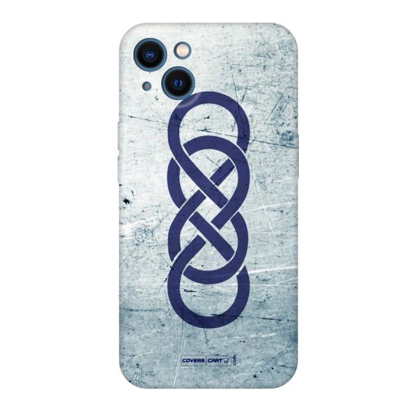 Double Infinity Rough Original Polycarbonate Back Case for iPhone 13