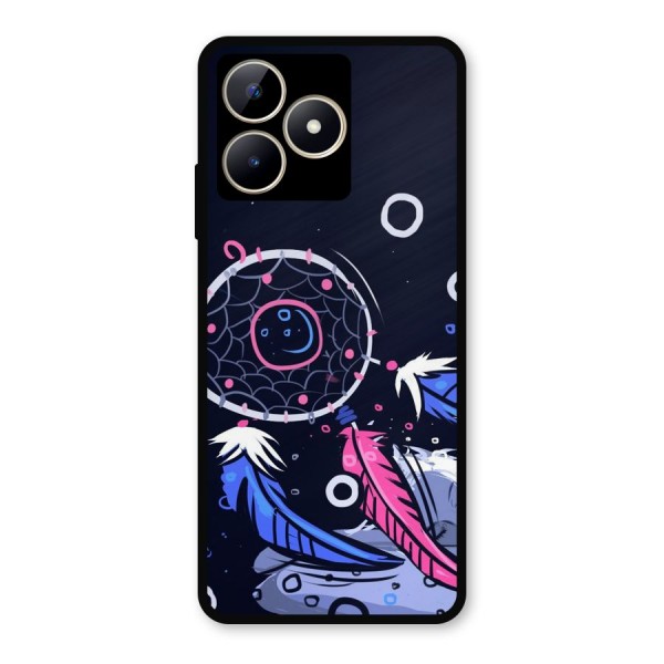 Dream Catcher Minimal Metal Back Case for Realme Narzo N53