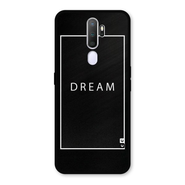 Dream Classic Metal Back Case for Oppo A9 (2020)