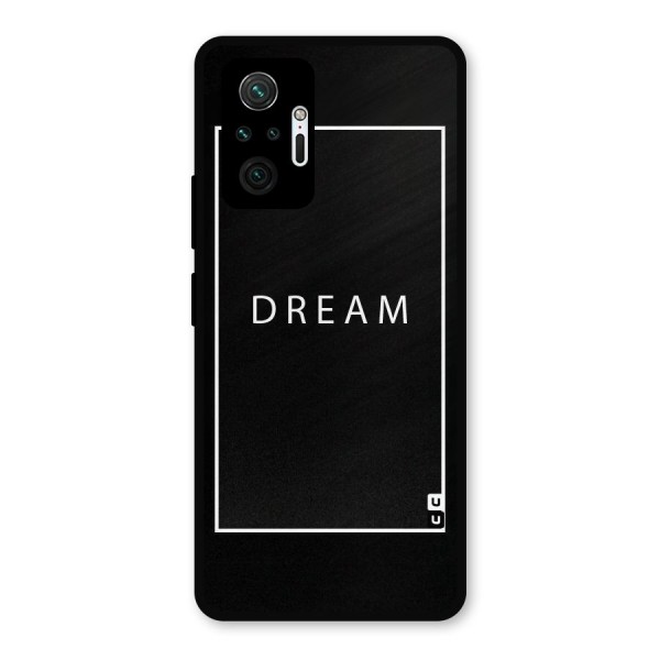 Dream Classic Metal Back Case for Redmi Note 10 Pro