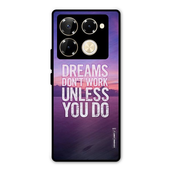Dreams Work Metal Back Case for Infinix Note 40 Pro