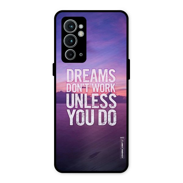Dreams Work Metal Back Case for OnePlus 9RT 5G