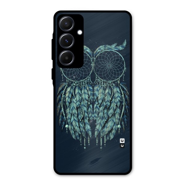 Dreamy Owl Catcher Metal Back Case for Galaxy A55