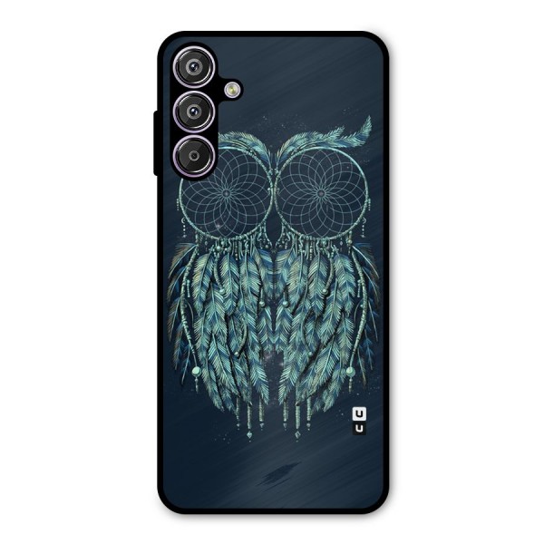 Dreamy Owl Catcher Metal Back Case for Galaxy M15