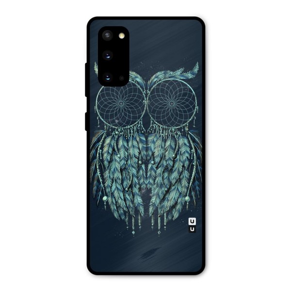 Dreamy Owl Catcher Metal Back Case for Galaxy S20