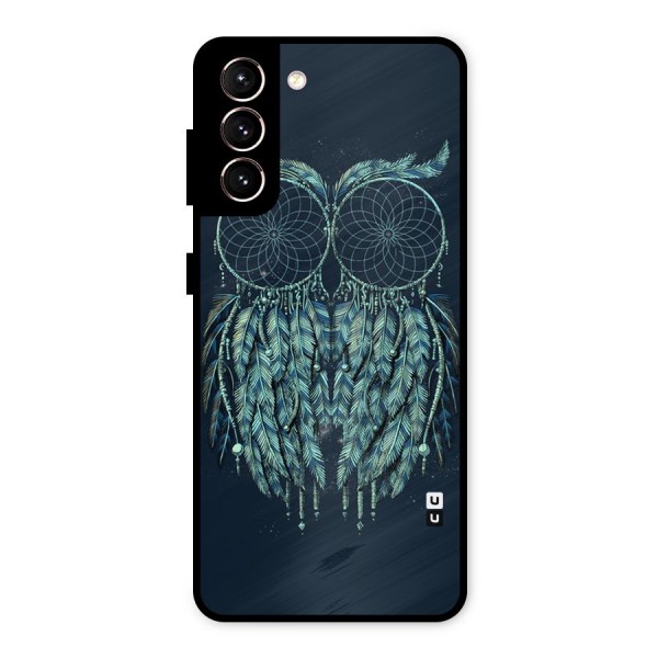 Dreamy Owl Catcher Metal Back Case for Galaxy S21 5G