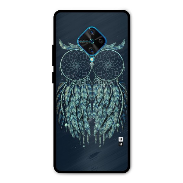 Dreamy Owl Catcher Metal Back Case for Vivo S1 Pro