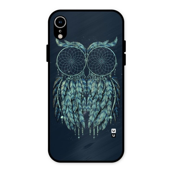 Dreamy Owl Catcher Metal Back Case for iPhone XR