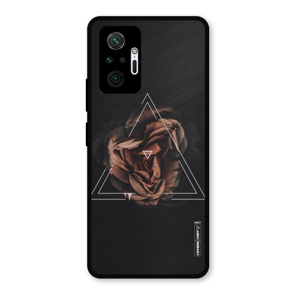 Dusty Rose Metal Back Case for Redmi Note 10 Pro