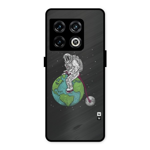 Earth Space Doodle Metal Back Case for OnePlus 10 Pro 5G