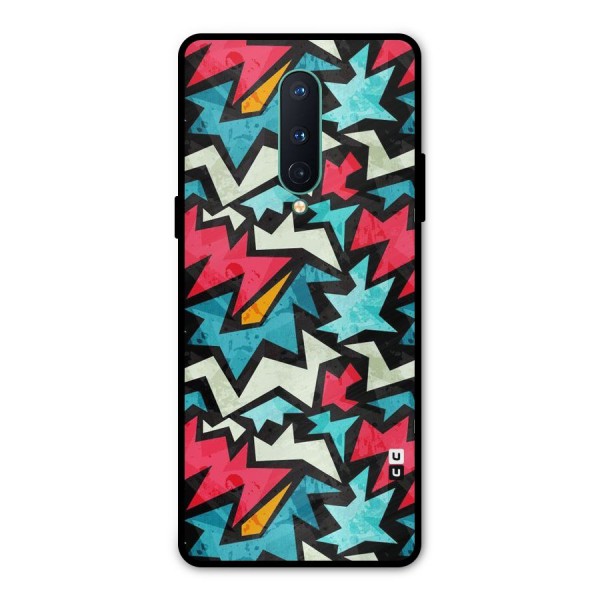 Electric Color Design Metal Back Case for OnePlus 8