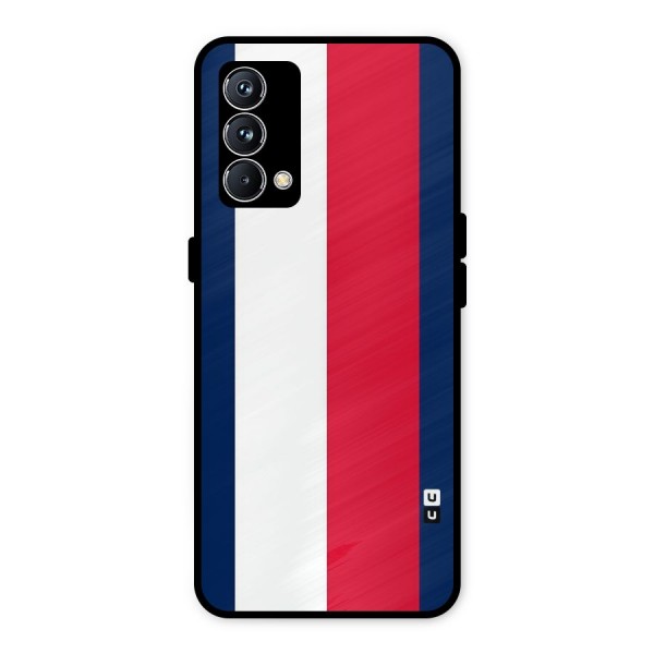 Electric Colors Stripe Metal Back Case for Realme GT Master Edition