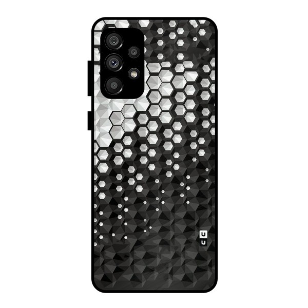 Elite Hexagonal Metal Back Case for Galaxy A73 5G