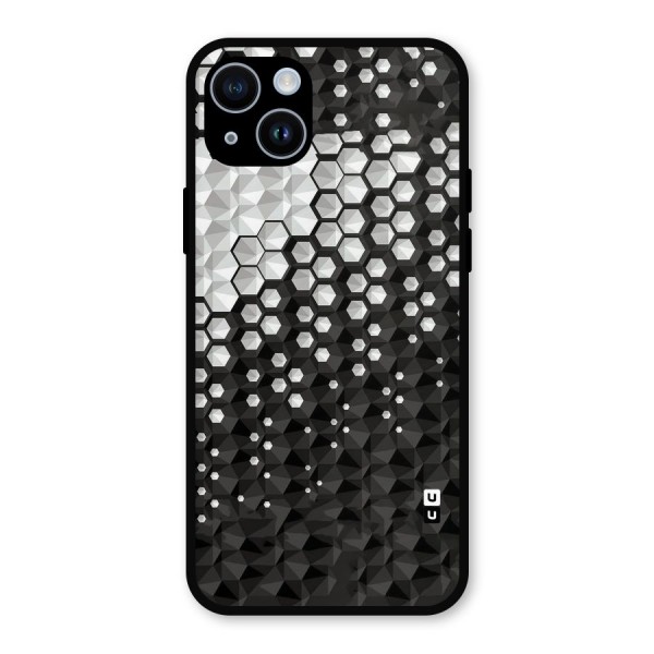 Elite Hexagonal Metal Back Case for iPhone 14