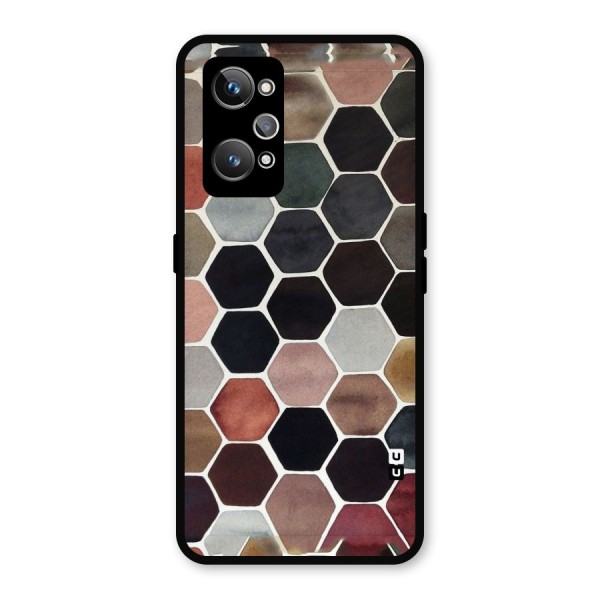 Elite Pastel Hexagons Metal Back Case for Realme GT Neo2