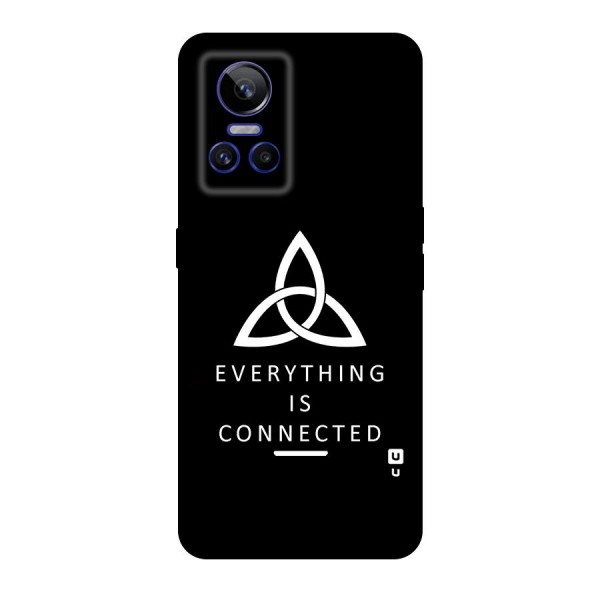 Everything is Connected Typography Original Polycarbonate Back Case for Realme GT Neo 3