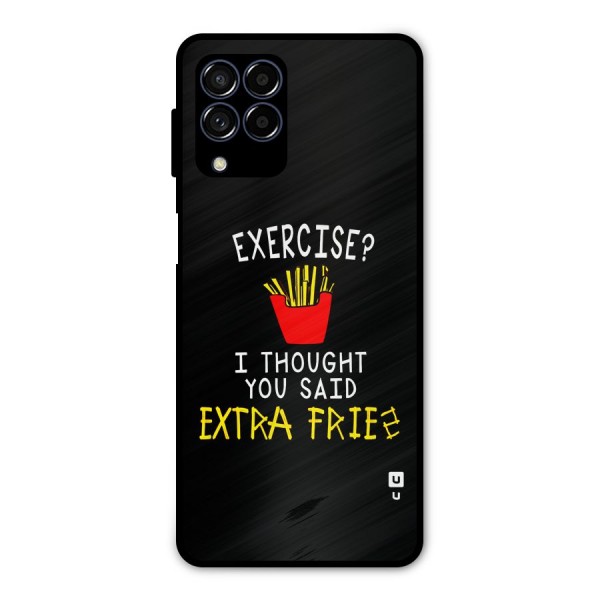 Extra Fries Metal Back Case for Galaxy M53 5G
