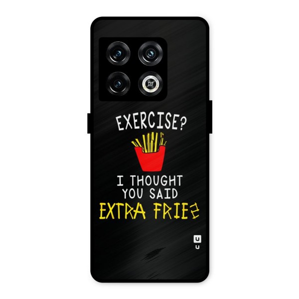 Extra Fries Metal Back Case for OnePlus 10 Pro 5G