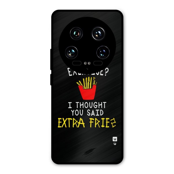 Extra Fries Metal Back Case for Xiaomi 14 Ultra