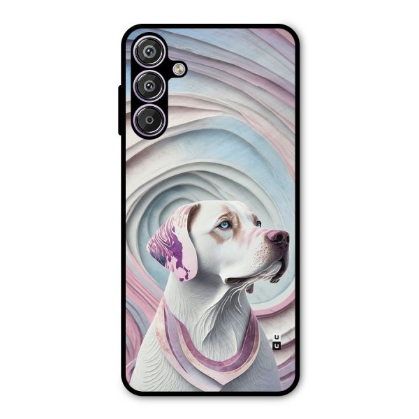 Eye Dog illustration Metal Back Case for Galaxy M15