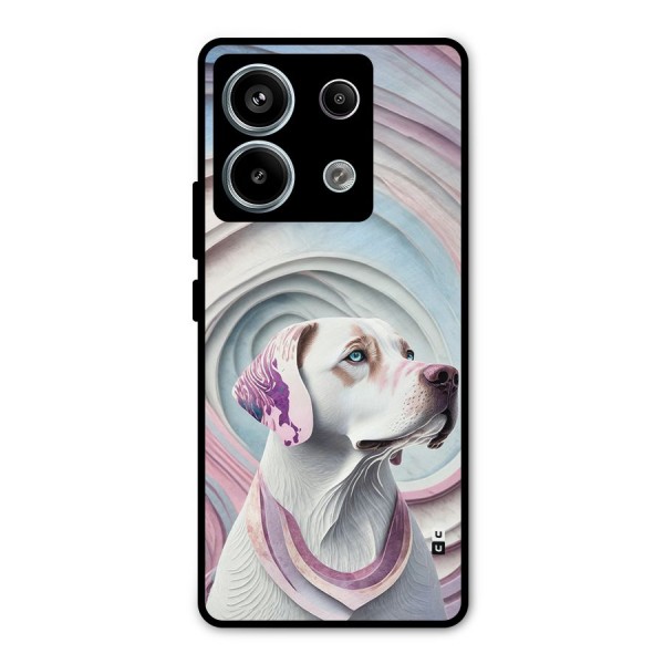 Eye Dog illustration Metal Back Case for Redmi Note 13 Pro 5G