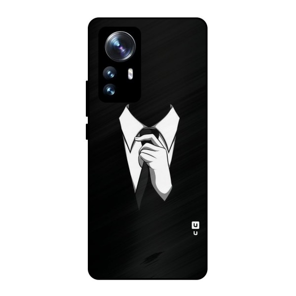 Faceless Gentleman Metal Back Case for Xiaomi 12 Pro