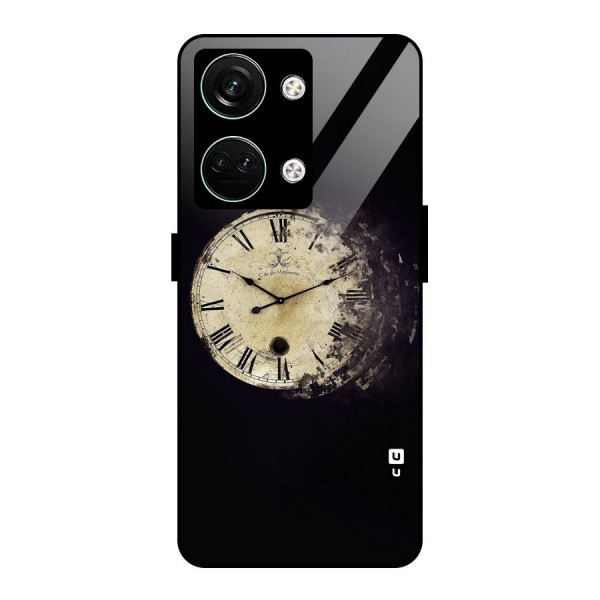 Fading Clock Glass Back Case for Oneplus Nord 3