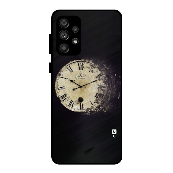 Fading Clock Metal Back Case for Galaxy A73 5G