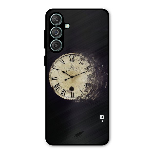 Fading Clock Metal Back Case for Galaxy M55 5G