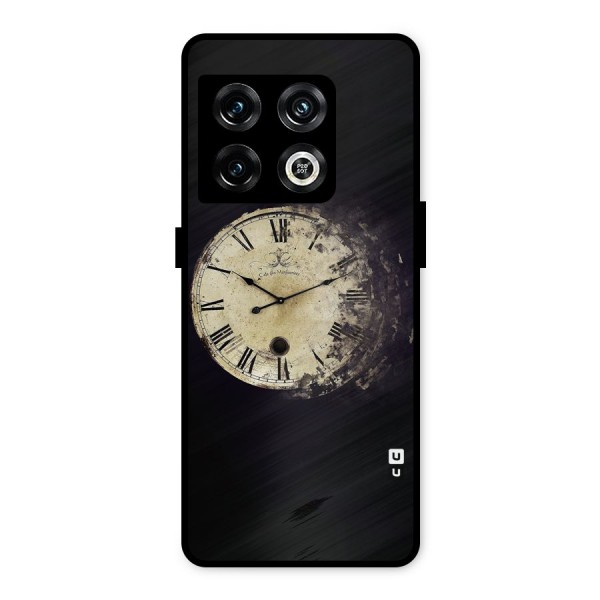 Fading Clock Metal Back Case for OnePlus 10 Pro 5G