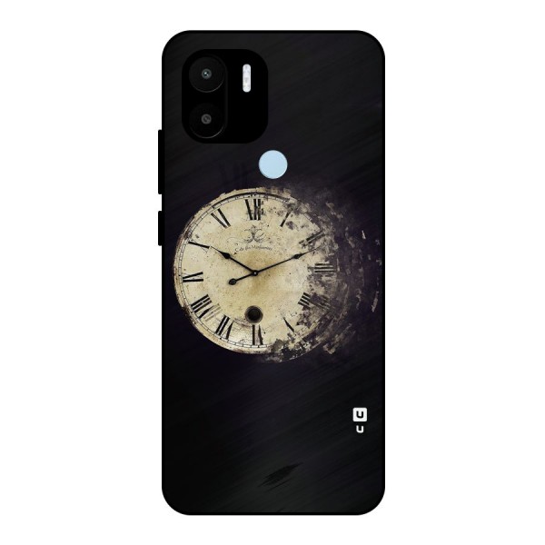 Fading Clock Metal Back Case for Redmi A1+