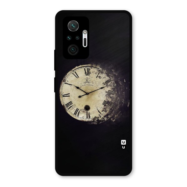 Fading Clock Metal Back Case for Redmi Note 10 Pro