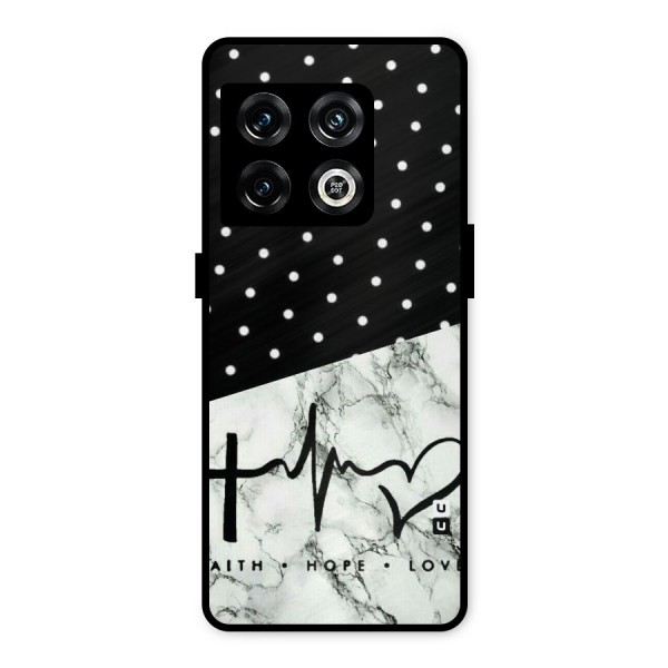 Faith Love Metal Back Case for OnePlus 10 Pro 5G