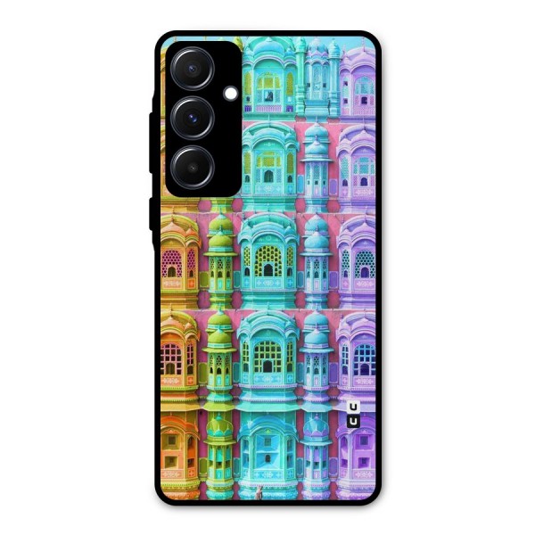 Fancy Architecture Metal Back Case for Galaxy A55