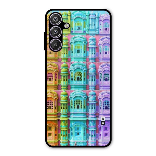 Fancy Architecture Metal Back Case for Galaxy F15