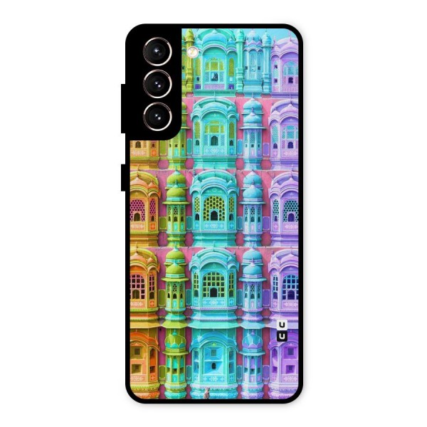 Fancy Architecture Metal Back Case for Galaxy S21 5G