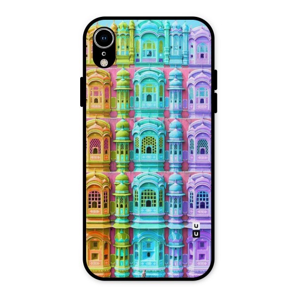 Fancy Architecture Metal Back Case for iPhone XR