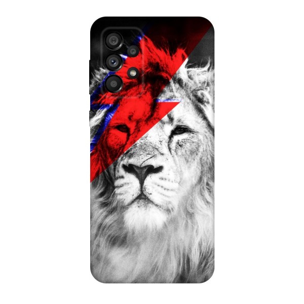 Fearless Lion Original Polycarbonate Back Case for Galaxy A73 5G