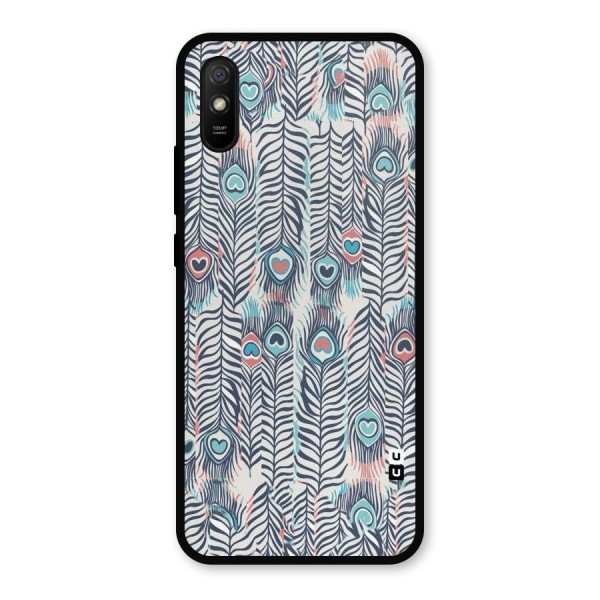 Feather Art Metal Back Case for Redmi 9i