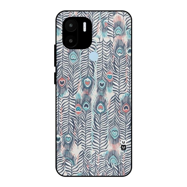 Feather Art Metal Back Case for Redmi A1+