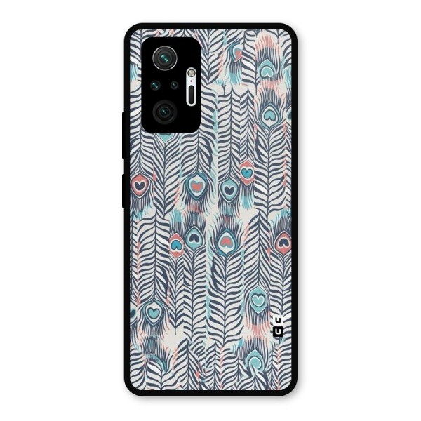 Feather Art Metal Back Case for Redmi Note 10 Pro
