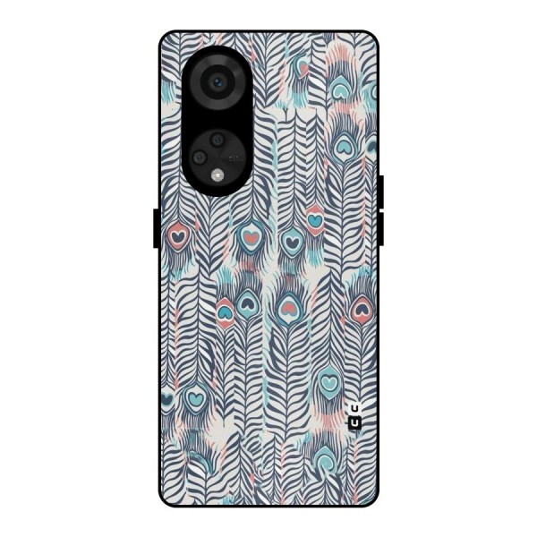 Feather Art Metal Back Case for Reno8 T 5G